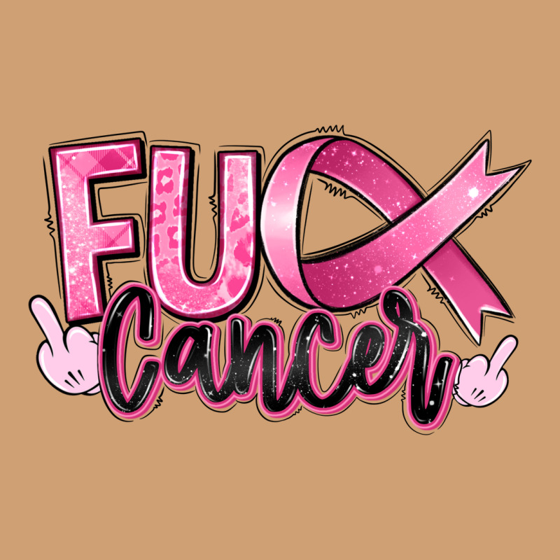 Fuck Breast Cancer Vintage Tee by RanaPortraitStore | Teevron