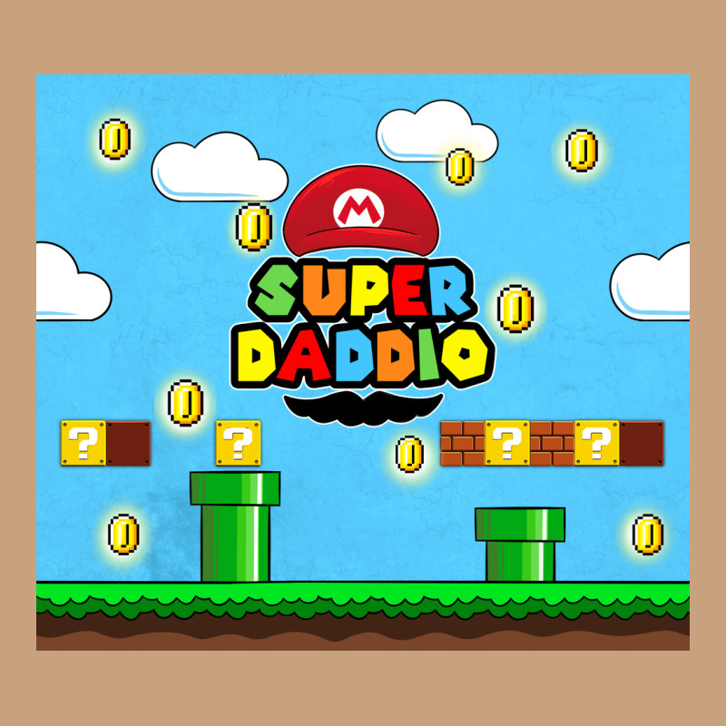 Super Daddio Vintage Tee by TumblerDesignByShophia | Teevron