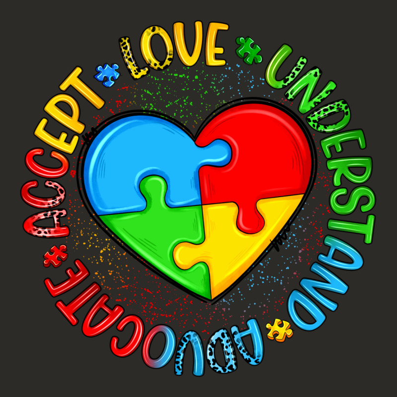 Autism Awareness Puzzle Heart Love Understand Advo Heavy Core Tee by Artiststas | Teevron