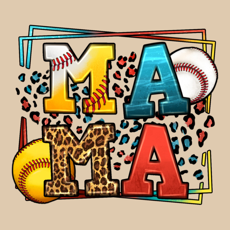 Leopard Softball And Baseball Mama Mother's Day Heavyweight Sweatshirt by LillyAllenDesigns | Teevron