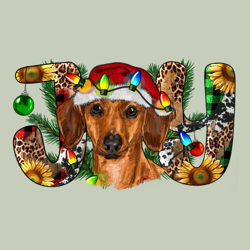 Dachshund Christmas Joy Long Sleeve Tee by RanaPortraitStore | Teevron