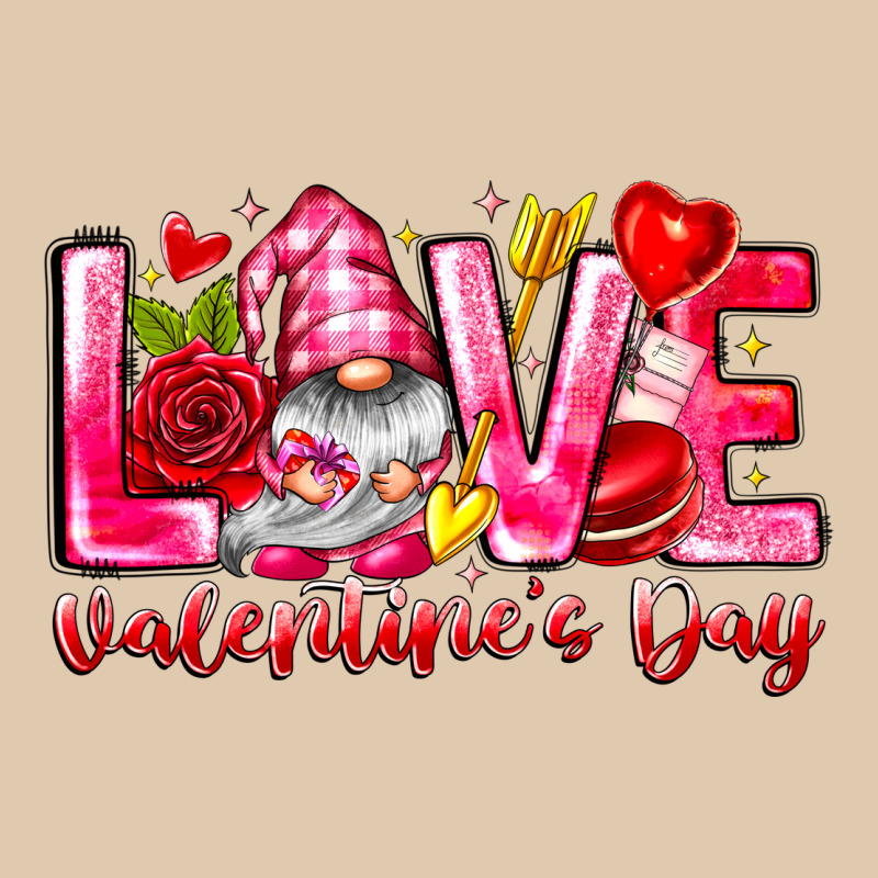 Love Valentines Day Gnome Heavyweight Sweatshirt by CowhideDigitalArt | Teevron