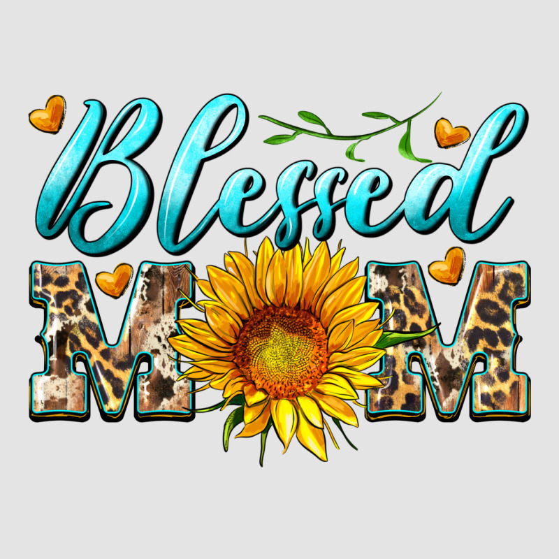Blessed Mom With Sunflower Premium Sweatshirt by Artiststas | Teevron