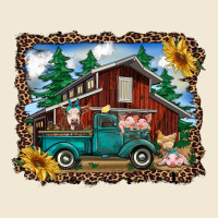 Western Barn With Farm Animals Ladies Tee | Teevron