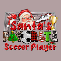 Santas Favorite Soccer Player Vintage Hoodie | Teevron