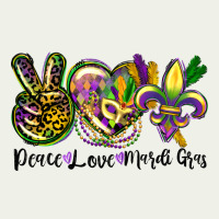 Peace Love Mardi Gras Urban Heavy Tee | Teevron