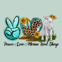 Peace Love Merino Wool Sheep Zipper Hoodie | Teevron