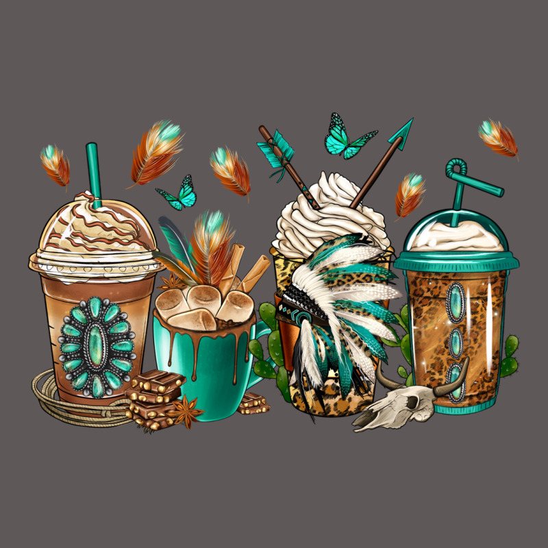 Indian Headdress Coffee Cups Premium Hoodie by Jasminsmagicworld | Teevron