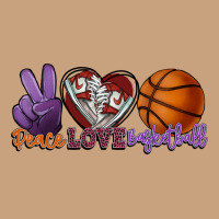 Peace Love Basketball Vintage Tee | Teevron