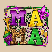 Mardi Gras Leopard Frame Mama Mother's Day Heavyweight Sweatshirt | Teevron