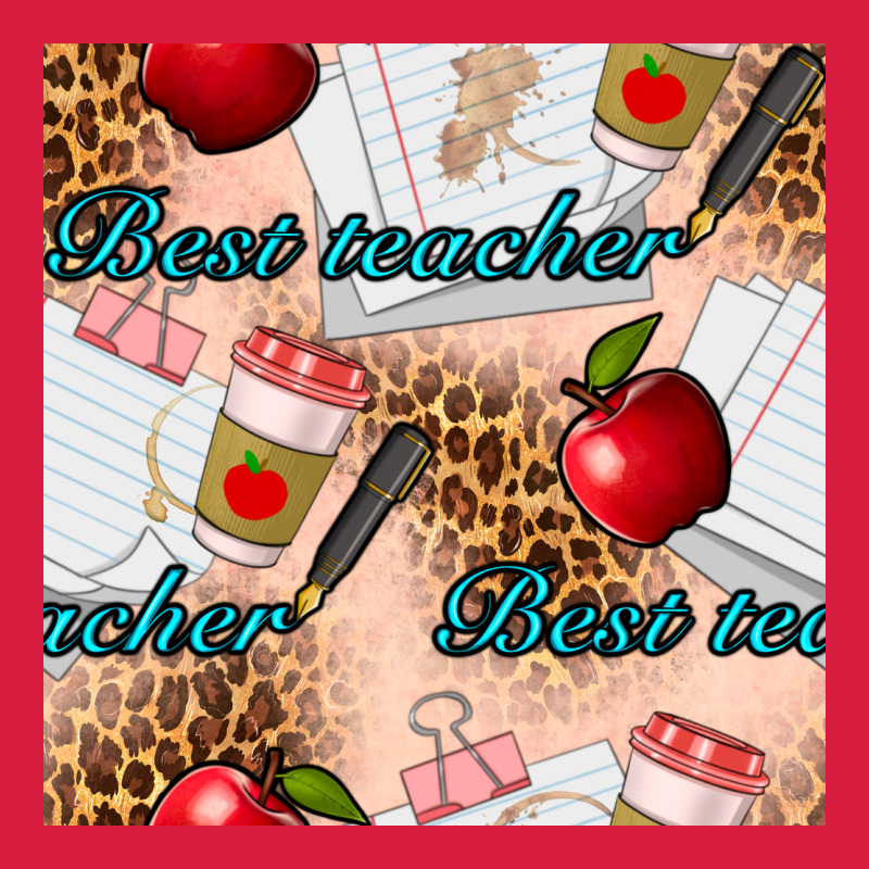Best Teacher Seamless Pattern Premium Hoodie by BundleAndBundleShop | Teevron