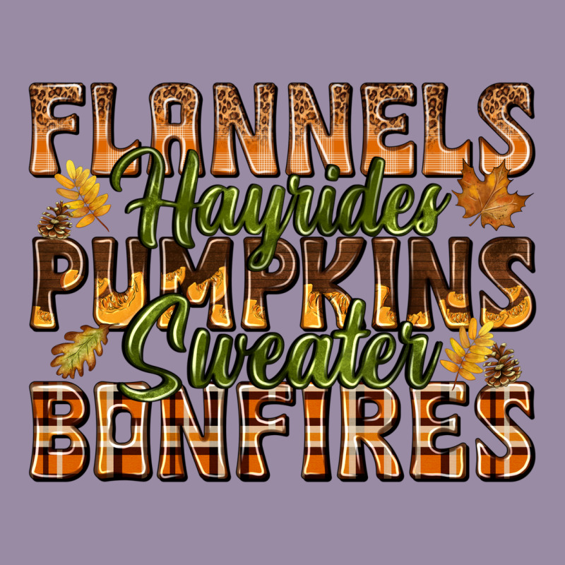 Flannels Hayrides Pumpkins Classic Tee by texasbilliewilder | Teevron