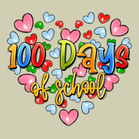 100 Days Of School Heavy Core Tee | Teevron