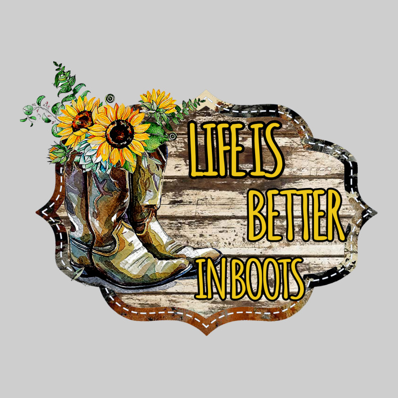 Life Is Better In Boots Premium Tee by Bettercallsaul | Teevron