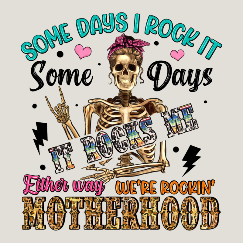 Some Days I Rock It Some Days It Rocks Me Either W Heavy Core Tee by Artiststas | Teevron