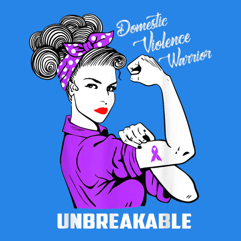 Domestic Violence Warrior Unbreakable Awareness Gift Premium Hoodie by minhPixels | Teevron