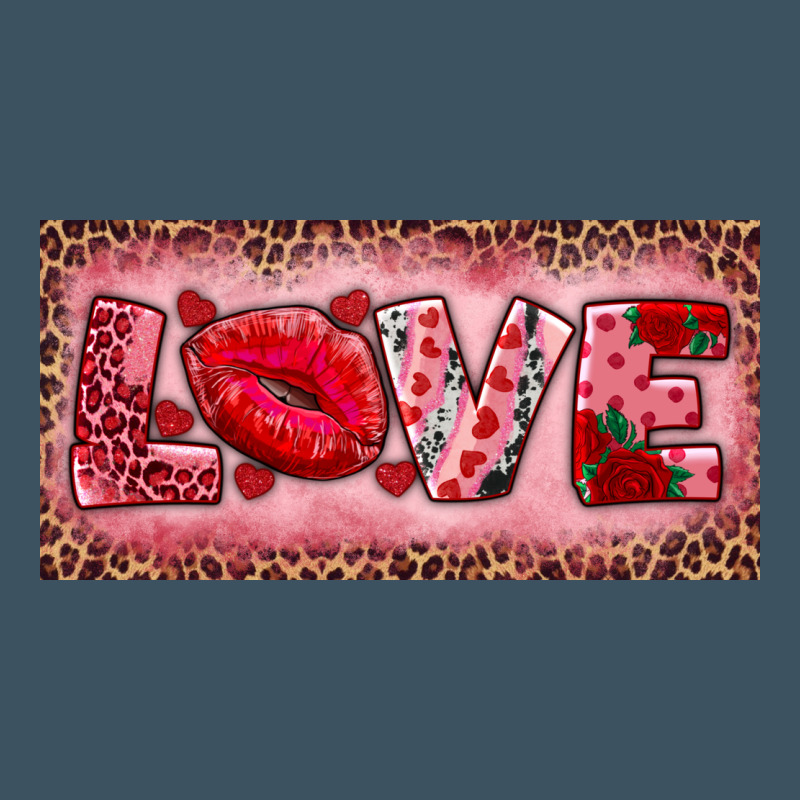 Pink Love Kiss Valentine's Day Urban Heavy Tee by RanaPortraitStore | Teevron