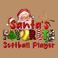 Santas Favorite Softball Player Vintage Hoodie | Teevron