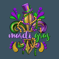 Mardi Gras Fleur De Lis Urban Heavy Tee | Teevron