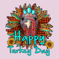 Happy Turkey Day Sunflower Ladies Tee | Teevron