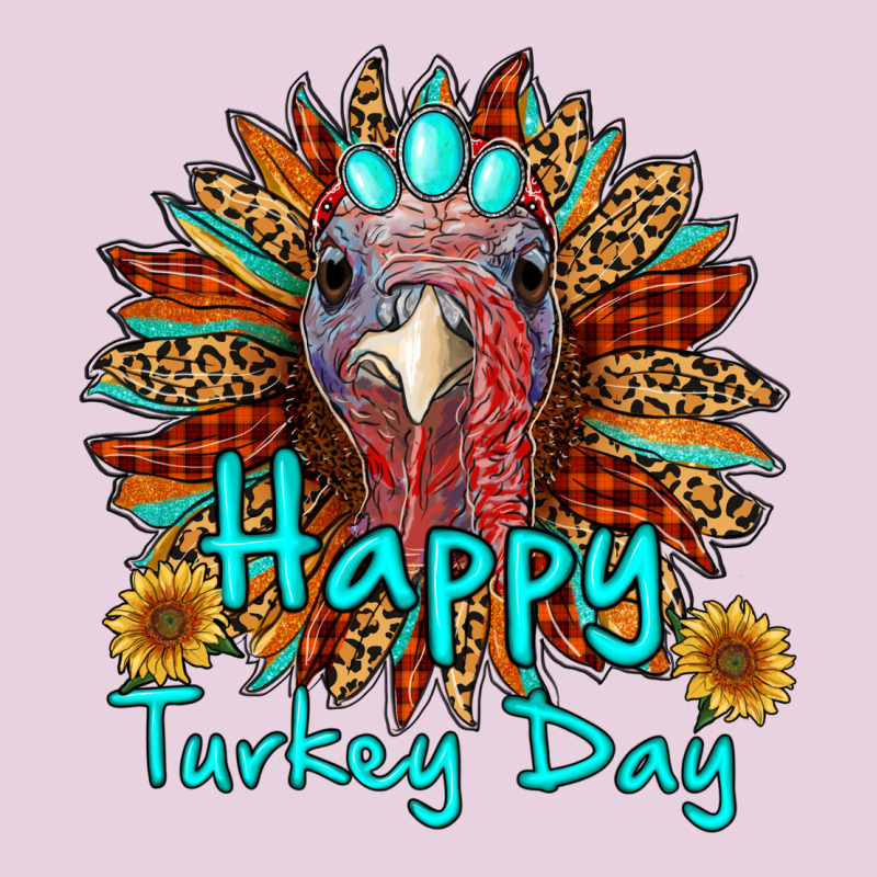 Happy Turkey Day Sunflower Ladies Tee by RanaPortraitStore | Teevron