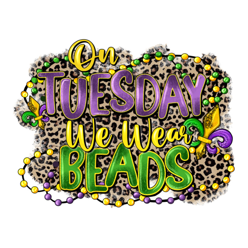 On Tuesday We Wear Beads Urban Heavy Tee by CowGirlArtShop | Teevron