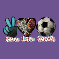 Peace Love Soccer Vintage Tee | Teevron