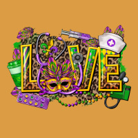 Mardi Gras Love Nurse Urban Heavy Tee | Teevron