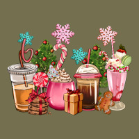 Pink Christmas Coffe Cups Vintage Hoodie | Teevron