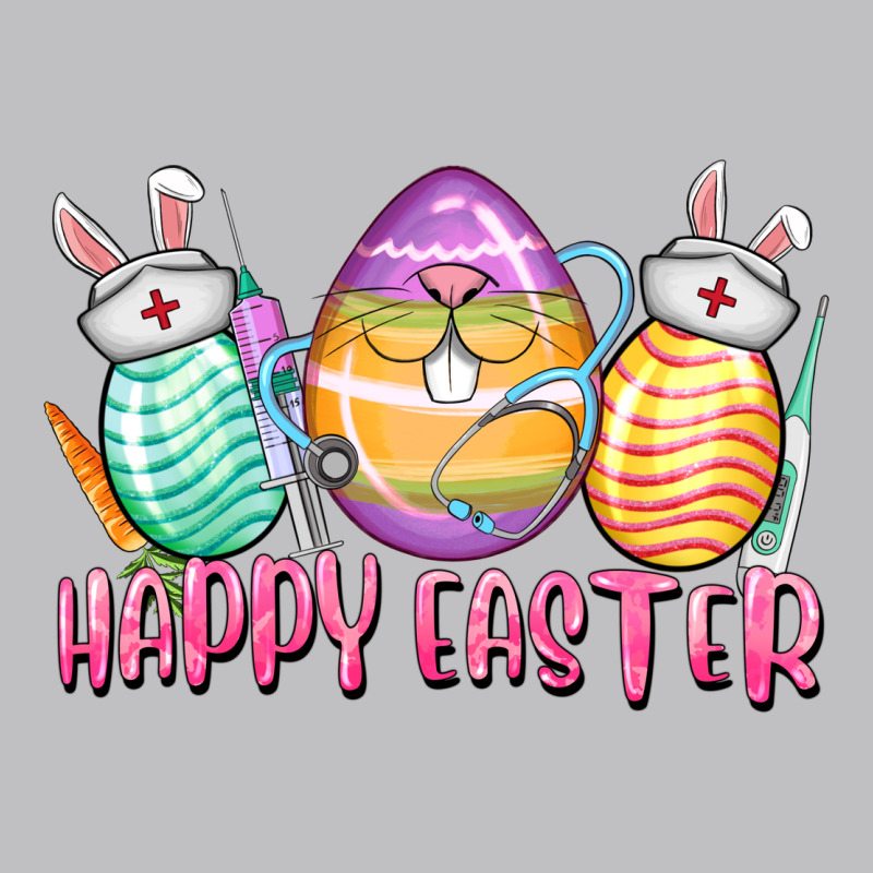Happy Easter Nurse Eggs Easter Day Long Sleeve Tee by CowGirlArtShop | Teevron