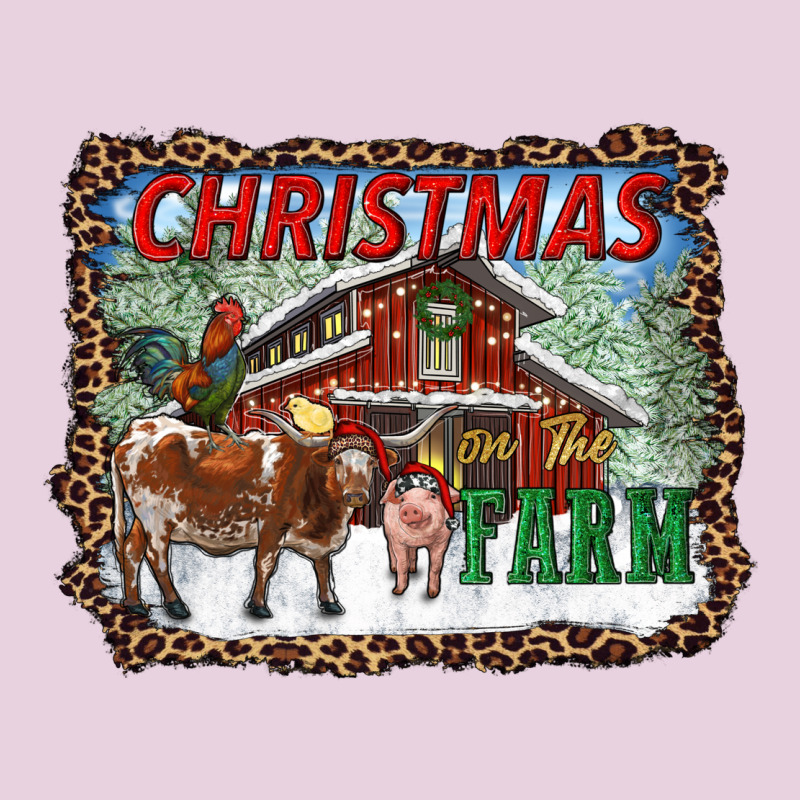 Christmas On The Farm Ladies Tee by RanaPortraitStore | Teevron