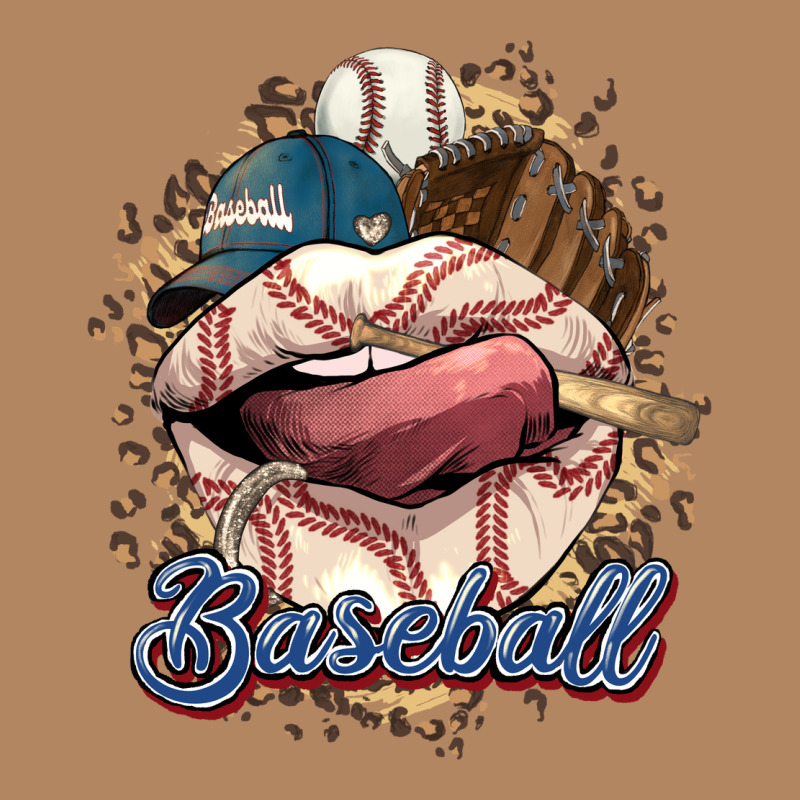 Baseball Lips Long Sleeve Tee by HowdyJamesFarm | Teevron