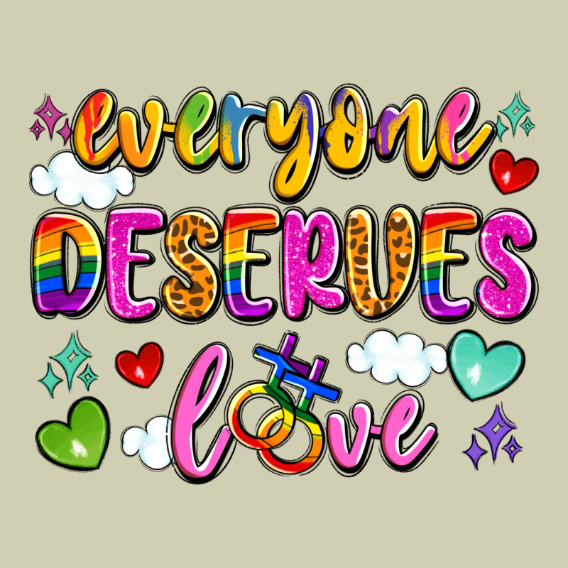 Everyone Deserves Love Heavy Core Tee by Artiststas | Teevron