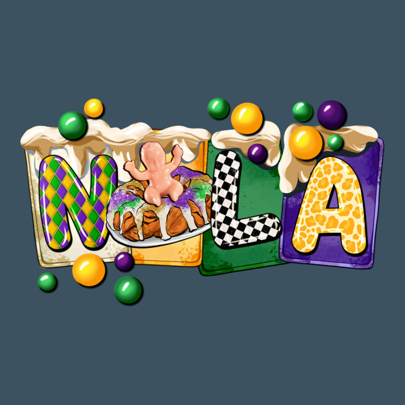 Nola Cake Mardi Gras Urban Heavy Tee by CowGirlArtShop | Teevron