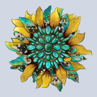 Sunflower With Gemstone And Cowhide Premium Sweatshirt | Teevron