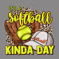 It's A Softball Kinda Day Leopard Vintage Tee | Teevron