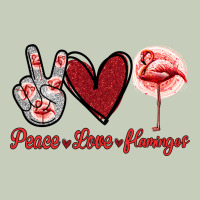 Peace Love Flamingo Long Sleeve Tee | Teevron