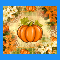 Fall Pumpkins With Flowers Classic Tee | Teevron