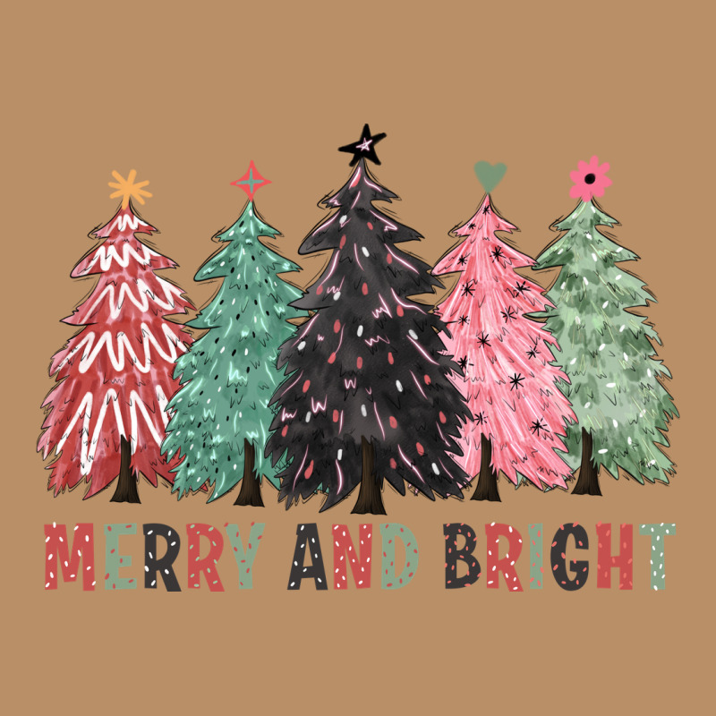 Merry And Bright Vintage Hoodie by CowGirlArtShop | Teevron