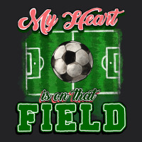 My Heart Is On That Court Soccer Vintage Tee | Teevron