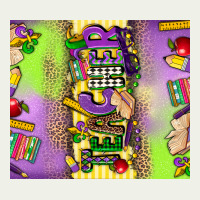 Teacher Mardi Gras Urban Heavy Tee | Teevron