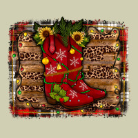 Cowboy Boots Christmas Heavy Core Tee | Teevron