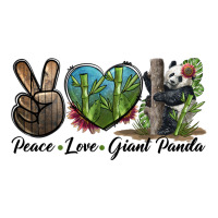 Peace Love Giant Panda | Teevron