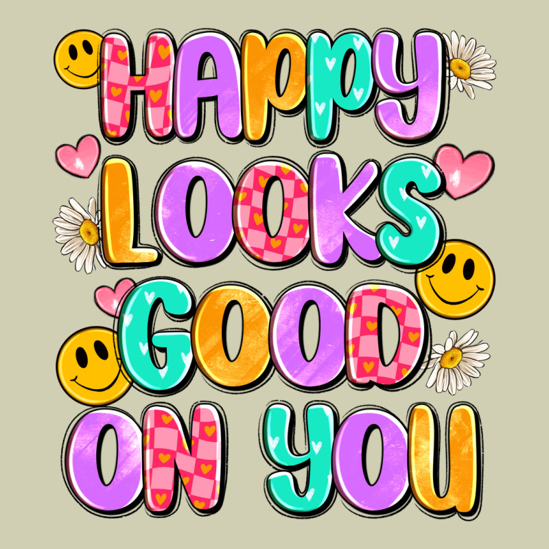 Happy Looks Good On You Heavy Core Tee by Artiststas | Teevron