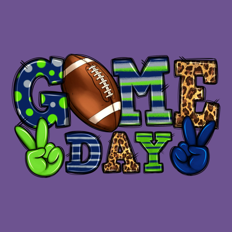 Game Day Green And Blue Team Color Vintage Tee by HowdyJamesFarm | Teevron