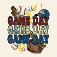 Game Day Lightning Bolt Baseball Vintage Tee | Teevron