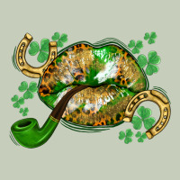 St. Patrick's Day Lips Long Sleeve Tee | Teevron