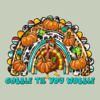 Gobble Til You Wobble With Rainbow Classic Tee | Teevron