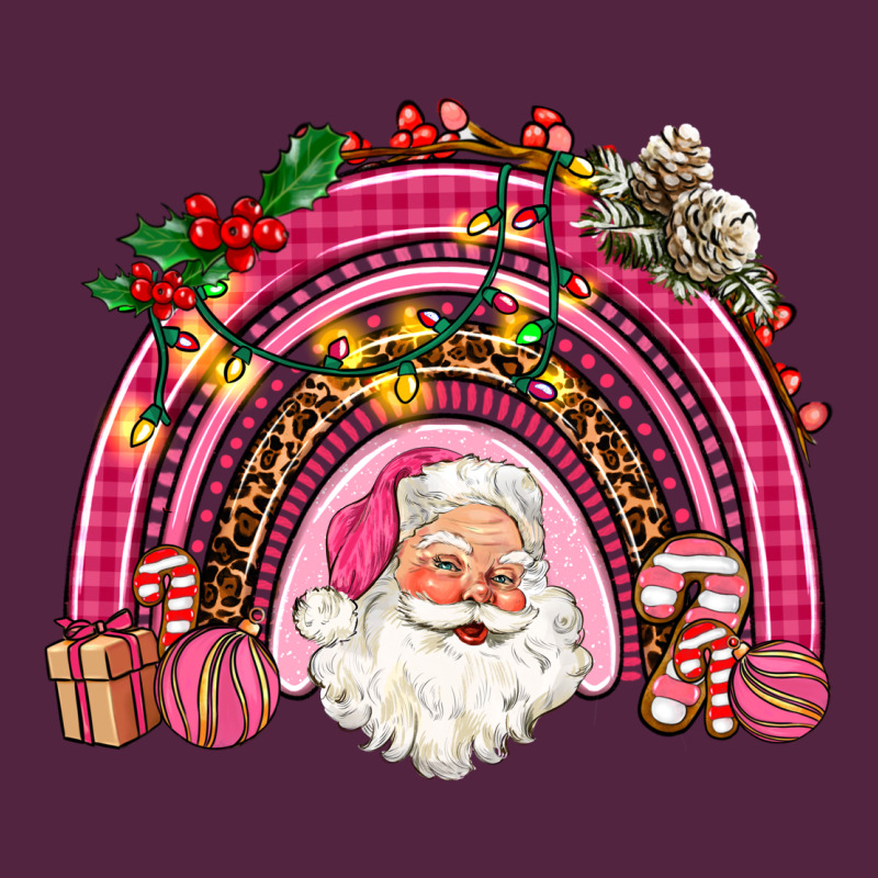 Pink Christmas Rainbow Urban Hoodie by AdoDesignShop | Teevron