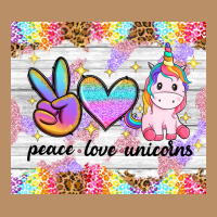 Peace Loeve Unicorns Vintage Hoodie | Teevron